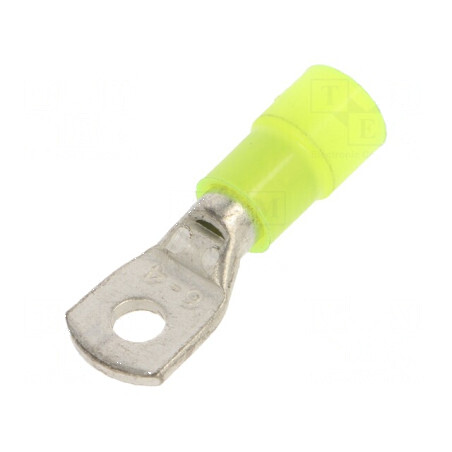 Vârf inelar tubular M4 Ø 4,2mm - Crimpare cablu cupru 4÷6mm² | Electronic-mag.ro | Componente Electronice
