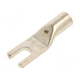 Furcă M5 16mm² Crimată pe Cablu Neizolat Cositorit 6AWG - Vârf pentru Conexiuni Electrice | Electronic-mag.ro | Componente Electronice
