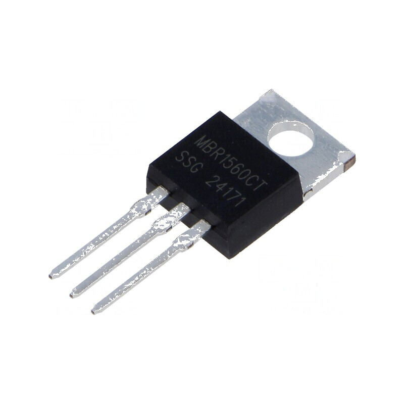 Diodă Schottky THT 60V 15A TO220AB - Redresor cu Ufmax 900mV | Electronic-mag.ro | Componente Electronice