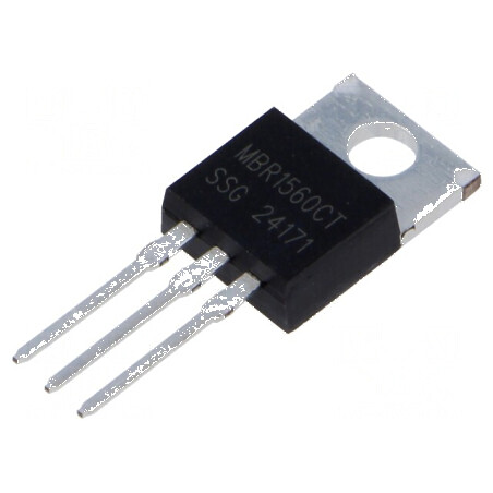Diodă Schottky THT 60V 15A TO220AB - Redresor cu Ufmax 900mV | Electronic-mag.ro | Componente Electronice
