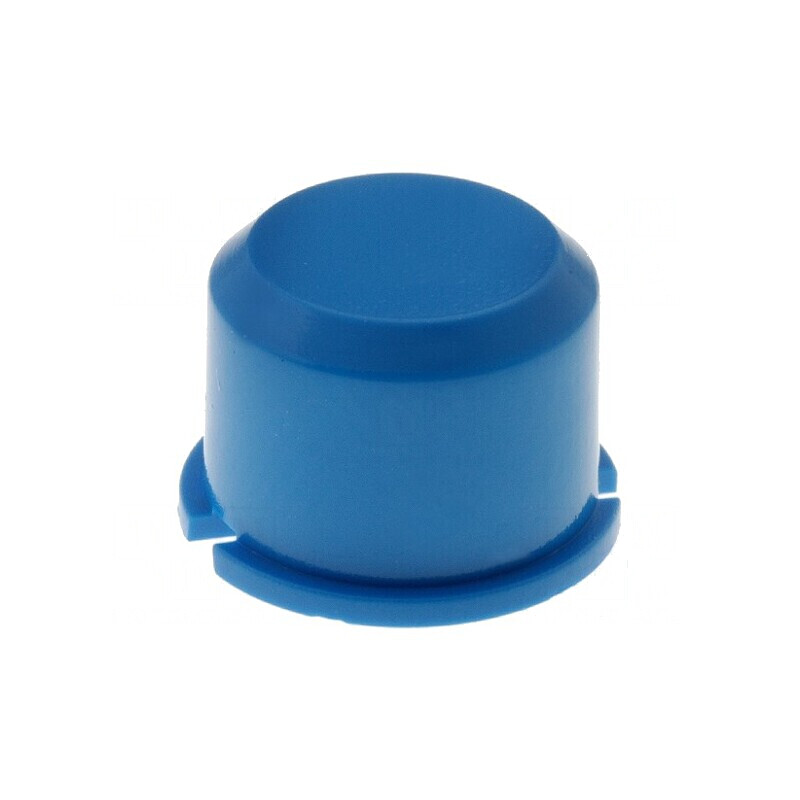 "Tastă rotundă albastră din plastic Ø9,6mm - Accesorii pentru electronică" | Electronic-mag.ro | Componente Electronice
