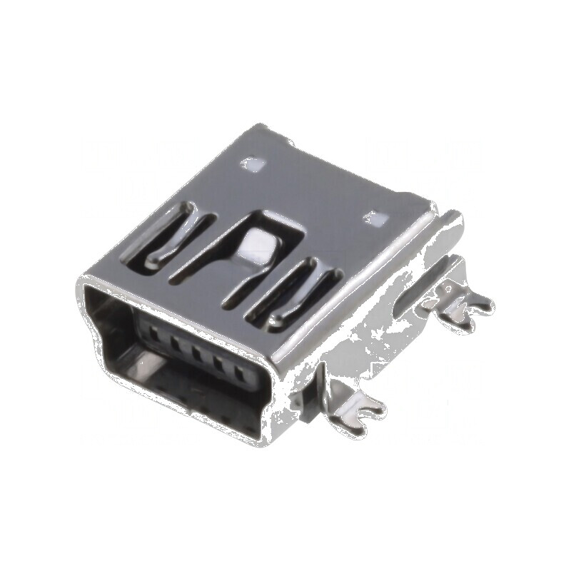 Conector USB B Mini Soclu SMT Orizontal USB 2.0 Aurit - Componente Electronice de Înaltă Calitate | Electronic-mag.ro | Componente Electronice Conector USB B Mini Soclu SMT Orizontal USB 2.0 Aurit - Componente Electronice de Înaltă Calitate | Electronic-mag.ro | Componente Electronice