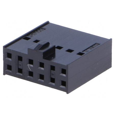 Conector Cablu-Placă Mufă Mamă C-Grid III 2,54mm 12 PIN - Componente Electronice Professionale | Electronic-mag.ro | Componente Electronice