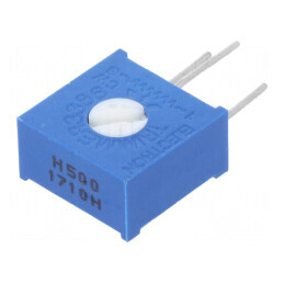 Potențiometru vertical 50Ω 500mW - Montare simplă, o tură | Electronic-mag.ro | Componente Electronice