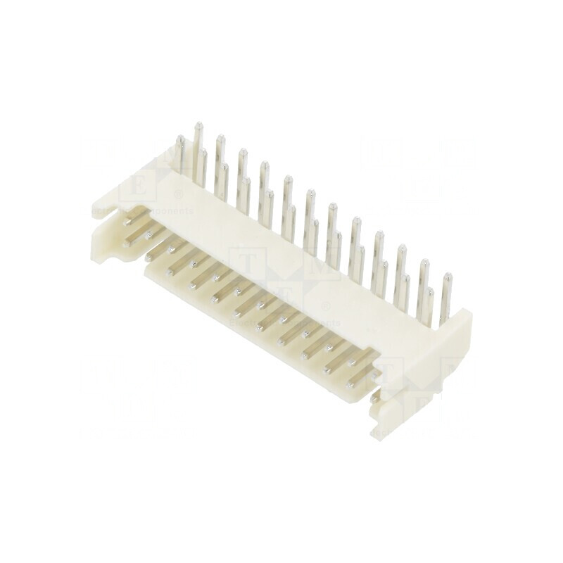 Conector cablu-placă soclu tată PIN 24 Pas 2mm THT 100V 2A - Componentă electronică de înaltă calitate | Electronic-mag.ro | Componente Electronice