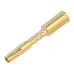 Conectori M12 Power cu pin mamă aurit 2,5mm² crimpat pe cablu | Electronic-mag.ro | Componente Electronice