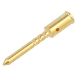 Conectori M12 Power cu pin tată aurit 2,5mm² crimpat pentru cablu | Electronic-mag.ro | Componente Electronice