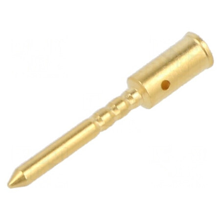 Conectori M12 Power cu pin tată aurit 2,5mm² crimpat pentru cablu | Electronic-mag.ro | Componente Electronice
