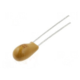 Condensator Tantal 10uF 35VDC THT ±20% - Interval Temperatura -55÷85°C 2,54mm | Electronic-mag.ro | Componente Electronice