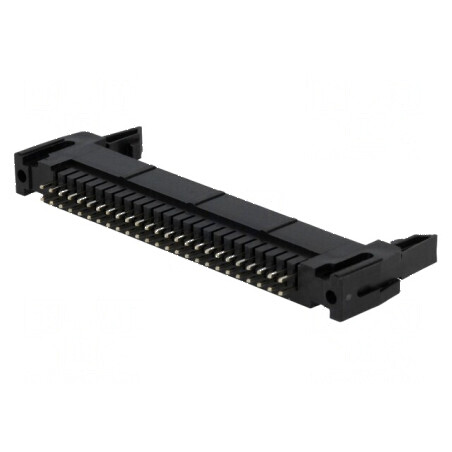 Conector IDC Soclu Tată 50 PIN Drept cu Ejector THT Aurit - Componente Electronice de Înaltă Calitate | Electronic-mag.ro | Componente Electronice