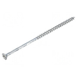Şurub pentru lemn 5x120mm cu cap îngropat Pozidriv PZ2 din oţel călit | Electronic-mag.ro | Componente Electronice