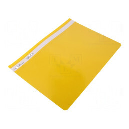 Dosar A4 galben PVC - Organizator documente pentru birou | Electronic-mag.ro | Componente Electronice