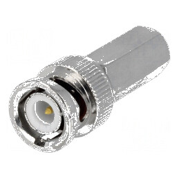 Conector BNC Mufă Tată Drept BT2003 pentru Cablu RG304, RG6, URM68 - PSF1/8M | Electronic-mag.ro | Componente Electronice