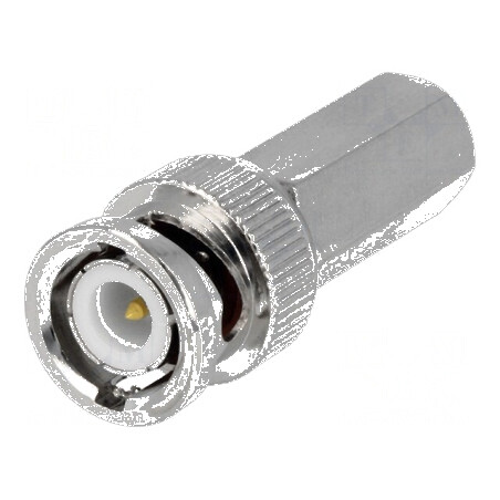 Conector BNC Mufă Tată Drept BT2003 pentru Cablu RG304, RG6, URM68 - PSF1/8M | Electronic-mag.ro | Componente Electronice