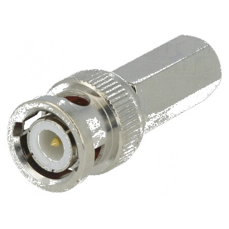 Conector BNC Mufă Tată Drept 5,8mm Însurubată Twist-On Profesional | Electronic-mag.ro | Componente Electronice