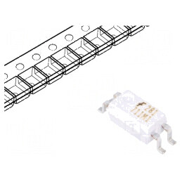 Optocuplor SMD 4pin Mini-flat 3,75kV cu 1 Ieșire și Tranzistori | Electronic-mag.ro | Componente Electronice