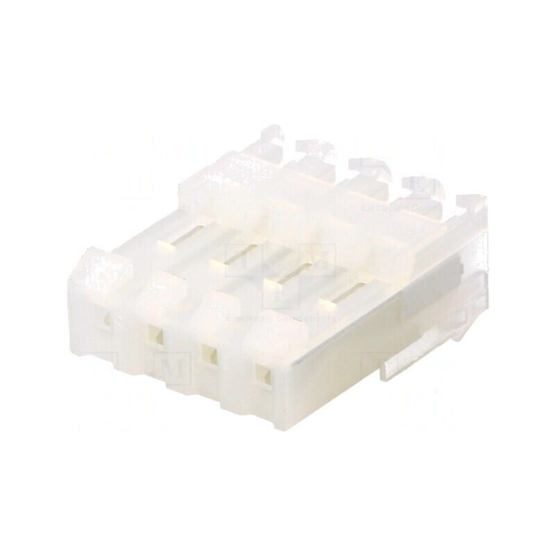 Conector cablu-placă mufă mamă PIN 4, 3,96mm IDC pe cablu - soluție de conectare profesionale | Electronic-mag.ro | Componente Electronice