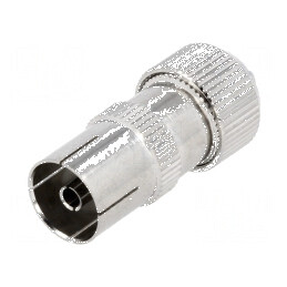 Conector Coaxial 9,5mm (IEC 169-2) Mufă Mamă Dreptă pe Cablu - Soluție de Conectare Fiabilă | Electronic-mag.ro | Componente Electronice