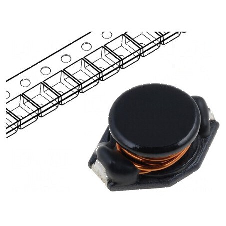 Inductor SMD 4,7uH 4,8A 0,018Ω - 5,4A Isat, 9,4mm B | Electronic-mag.ro | Componente Electronice