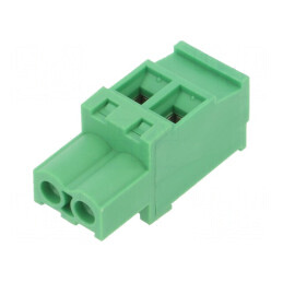 Regletă de conexiuni deconectabilă 5,08mm cu 2 mufe mamă pentru aplicații electrice | Electronic-mag.ro | Componente Electronice