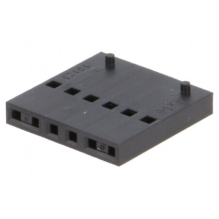 Conector cablu-placă mufa mamă C-Grid III 2,54mm 6 PIN - Compatibilitate Profesională | Electronic-mag.ro | Componente Electronice
