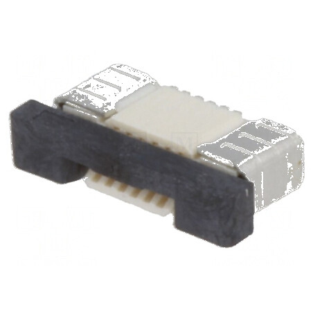 Conector FFC/FPC Orizontal cu 6 Contacte Inferioare ZIF - Compatibilitate Mare | Electronic-mag.ro | Componente Electronice
