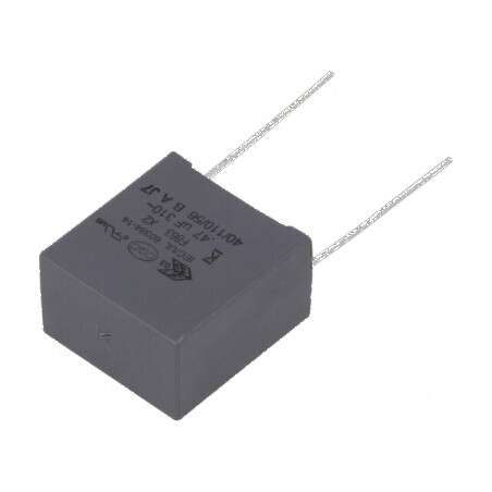 Condensator polipropilenă X2 F863 0,47uF 18x19x11mm THT pentru aplicații electrice | Electronic-mag.ro | Componente Electronice