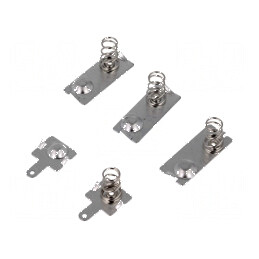 Set contacte pentru baterie AAA/R03 - Nr. baterii: 4 | Electronic-mag.ro | Componente Electronice