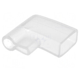 Carcase Terminale 90° din PVC pentru Conectori de 6,3mm - Set Profesional | Electronic-mag.ro | Componente Electronice
