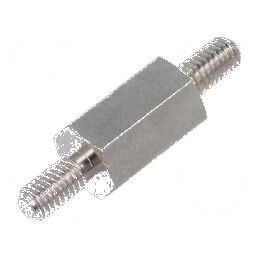 Piuliță Distanțieră Filetată 10mm cu Filet Exterior M3 Hexagonală - Accesorii pentru Construcții și Mecanica Fină | Electronic-mag.ro | Componente Electronice