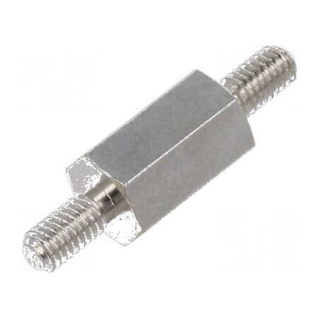 Piuliță Distanțieră Filetată 10mm cu Filet Exterior M3 Hexagonală - Accesorii pentru Construcții și Mecanica Fină | Electronic-mag.ro | Componente Electronice