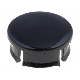 Capac Negru pentru Fixare prin Apăsare - Plastic Durable | Electronic-mag.ro | Componente Electronice