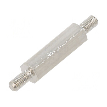 Piuliță Distanțieră Filetată Hexagonală 18mm, Filet Exterior M3 | Electronic-mag.ro | Componente Electronice