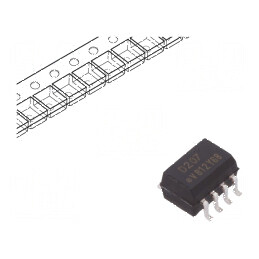 Optocuplor SMD cu 2 Ieșiri, Tranzistori, Izolație 5,3kV, Tensiune Colector-Emetitor 80V, SO8 | Electronic-mag.ro | Componente Electronice