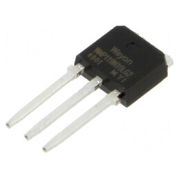 Tranzistor N-MOSFET Unipolar TO251 - Componentă Semiconductoare pentru Aplicații Electronice | Electronic-mag.ro | Componente Electronice