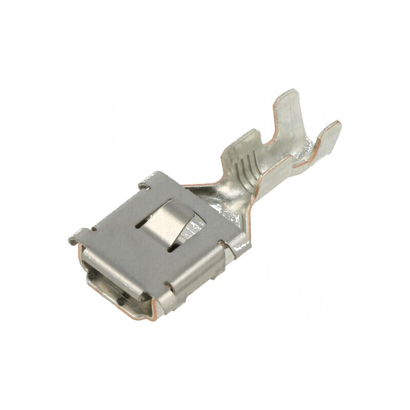 Terminal plat mamă F950 crimpat, placare cositorită, 2,5÷4mm² | Electronic-mag.ro | Componente Electronice
