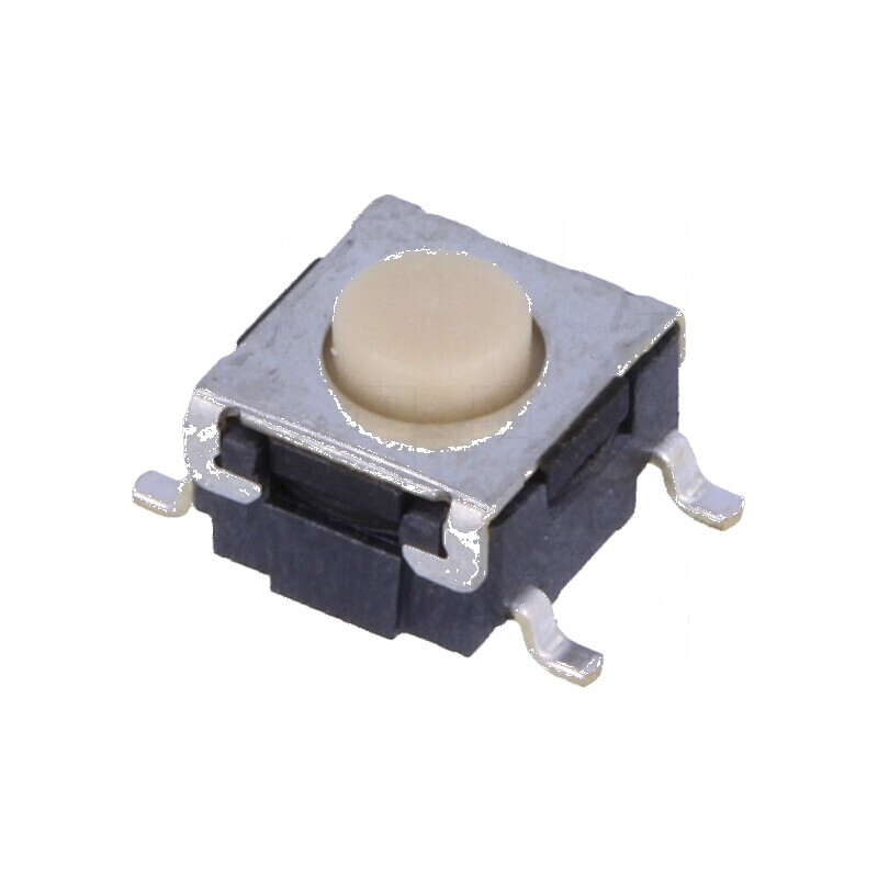 Microîntrerupător TACT SPST-NO 0,05A/24VDC SMT - Pozitie 2, Fara Contacte | Electronic-mag.ro | Componente Electronice Microîntrerupător TACT SPST-NO 0,05A/24VDC SMT - Pozitie 2, Fara Contacte | Electronic-mag.ro | Componente Electronice