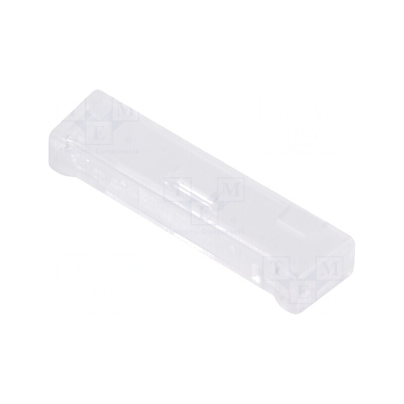 Terminație dreptunghiulară din policarbonat transparent, 9,5mm - Accesorii pentru construcții | Electronic-mag.ro | Componente Electronice Terminație dreptunghiulară din policarbonat transparent, 9,5mm - Accesorii pentru construcții | Electronic-mag.ro | Componente Electronice