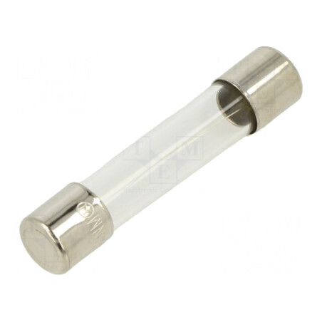 Siguranţă ardere rapidă 1A 250VAC sticlă 6,3x32mm - Protecţie electrică de înaltă calitate | Electronic-mag.ro | Componente Electronice