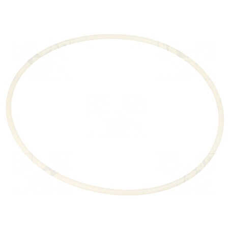 Garnitură O-ring din silicon, grosime 2mm, diametru interior 75mm, albă, rezistentă la temperaturi de -60 până la 160°C | Electronic-mag.ro | Componente Electronice