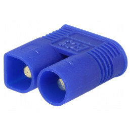 Conector Alimentare DC Mufă EC3 Tată cu 2 PIN-uri pentru Cablu de Lipire | Electronic-mag.ro | Componente Electronice