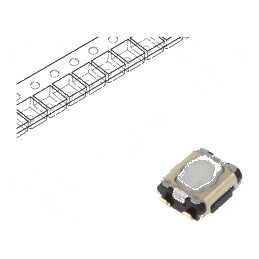 Microîntrerupător TACT SPST Pozitiv 2 SMT 3,5N 1,7mm EVPAA | Electronic-mag.ro | Componente Electronice