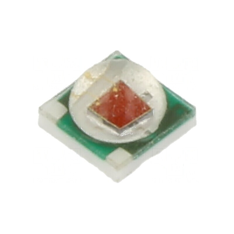 LED Roșie SMD 120° 700mA λd: 620-630nm 60-80lm Dimensiune 3,5x3,5x2mm | Electronic-mag.ro | Componente Electronice LED Roșie SMD 120° 700mA λd: 620-630nm 60-80lm Dimensiune 3,5x3,5x2mm | Electronic-mag.ro | Componente Electronice