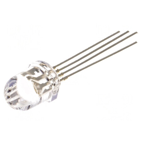 LED RGB 8mm Convex 30° - Temperatura de Funcționare: -30° până la 85°C, Nr. Term: 4 | Electronic-mag.ro | Componente Electronice