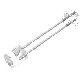 Fototranzistor 5mm cu lungime de undă maximă 520nm și lentilă transparentă - Componentă electronică. | Electronic-mag.ro | Componente Electronice