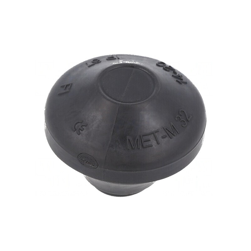 Manșon elastomer termoplastic TPE negru 14-20mm IP67 - MET-M | Electronic-mag.ro | Componente Electronice