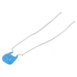 Condensator ceramic 3,3uF 50V X7R ±10% THT 5mm - Componentă electronică de calitate superioară | Electronic-mag.ro | Componente Electronice