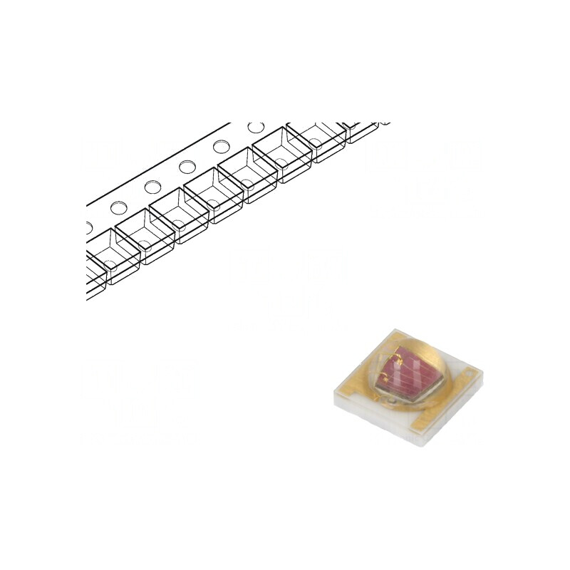 LED 3535 Convex 120° - Dimensiuni 3,45x3,45x1,95mm, Putere Maximă 1,8W, Tensiune 1,8÷2,6VDC | Electronic-mag.ro | Componente Electronice LED 3535 Convex 120° - Dimensiuni 3,45x3,45x1,95mm, Putere Maximă 1,8W, Tensiune 1,8÷2,6VDC | Electronic-mag.ro | Componente Electronice