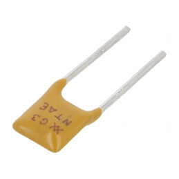 Siguranţă polimerică PTC 2,5A 5,8mm - Protecţie electrică avansată | Electronic-mag.ro | Componente Electronice