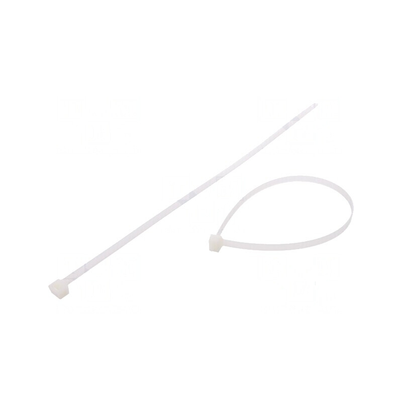 Colier de strângere poliamidă 670N, dimensiuni L: 365mm, W: 7,6mm, natural | Electronic-mag.ro | Componente Electronice Colier de strângere poliamidă 670N, dimensiuni L: 365mm, W: 7,6mm, natural | Electronic-mag.ro | Componente Electronice